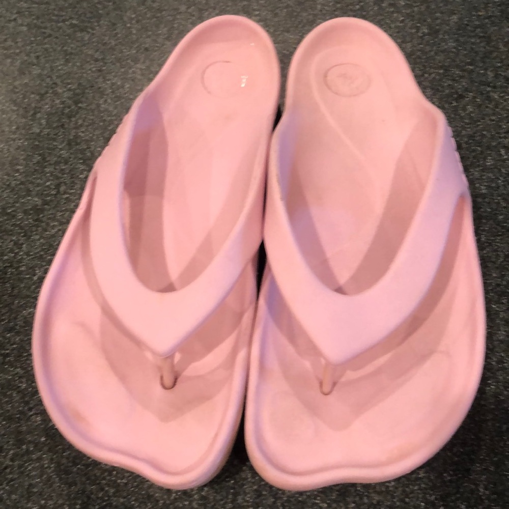 Croc’s flip flops